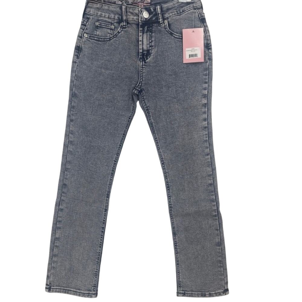 Juicy Couture Girls Denim‎ Jeans Pink Tint NEW NWT $52